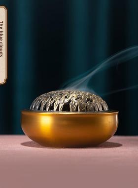 朱秉仁铜质青云直香炉宣德香炉铜质手工艺品家装香炉