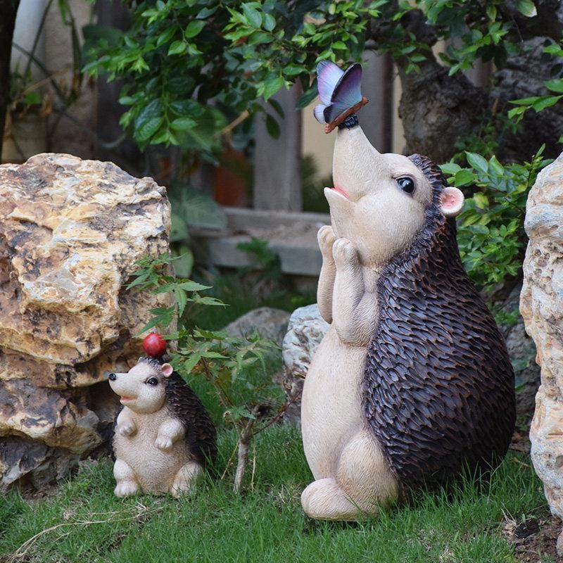 花园装饰摆件仿真刺猬雕塑庭院院子民宿园艺布置树脂工艺落地造景,家居饰品,户外/庭院摆件,淘宝优惠券,粉丝福利购,淘宝优惠卷