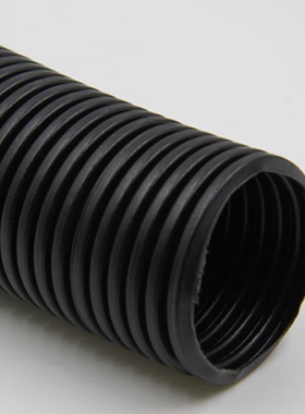 PVC国标加厚黑色波纹管电线软管穿线黑色波纹管DN25黑色50m/卷|