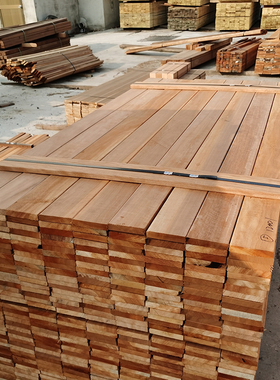 菠萝格防腐木地板板材柳桉木实木山樟木花园栈道木方围栏木料木板