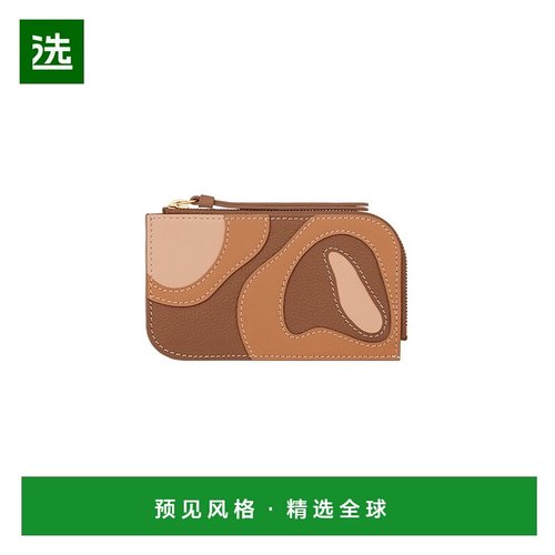 欧洲直邮POLENE 23新款 Atla女士三色驼色光滑粒面小牛皮卡片收纳