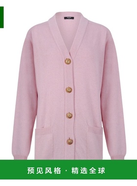 香港直邮BALMAIN 女士针织衫 GF1KO003KI874HR SS2026 粉红色