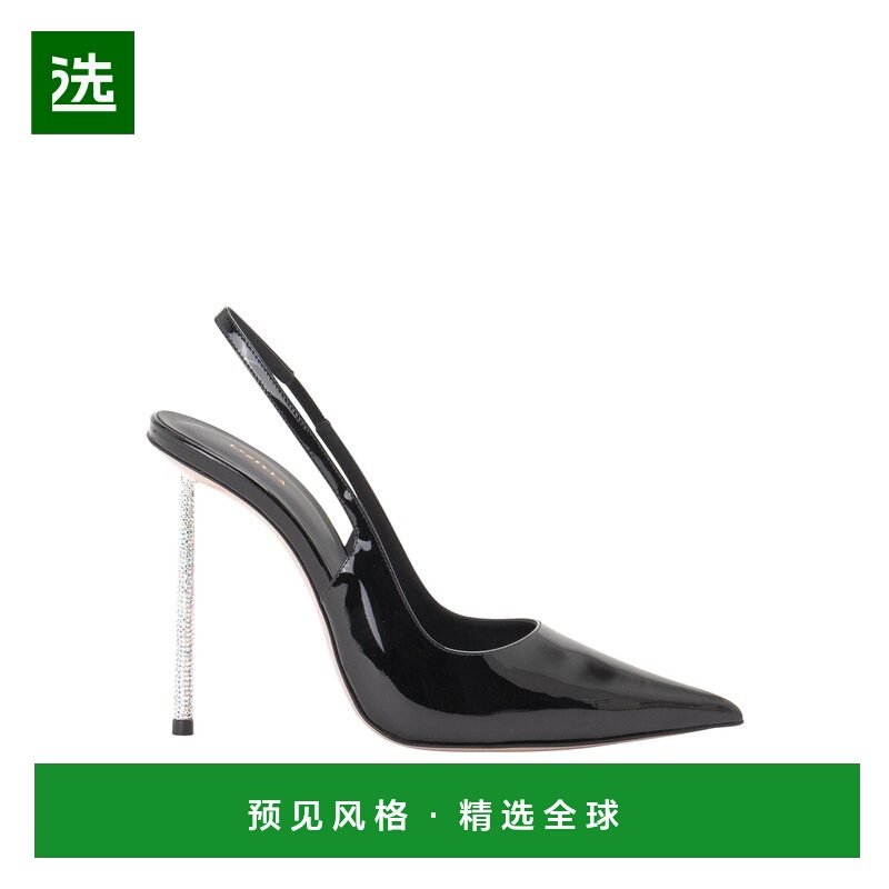 香港直邮LE SILLA 女士高跟鞋 4238B100 CO 黑色 Leather pumps,女鞋,浅口单鞋,淘宝优惠券,粉丝福利购,淘宝优惠卷