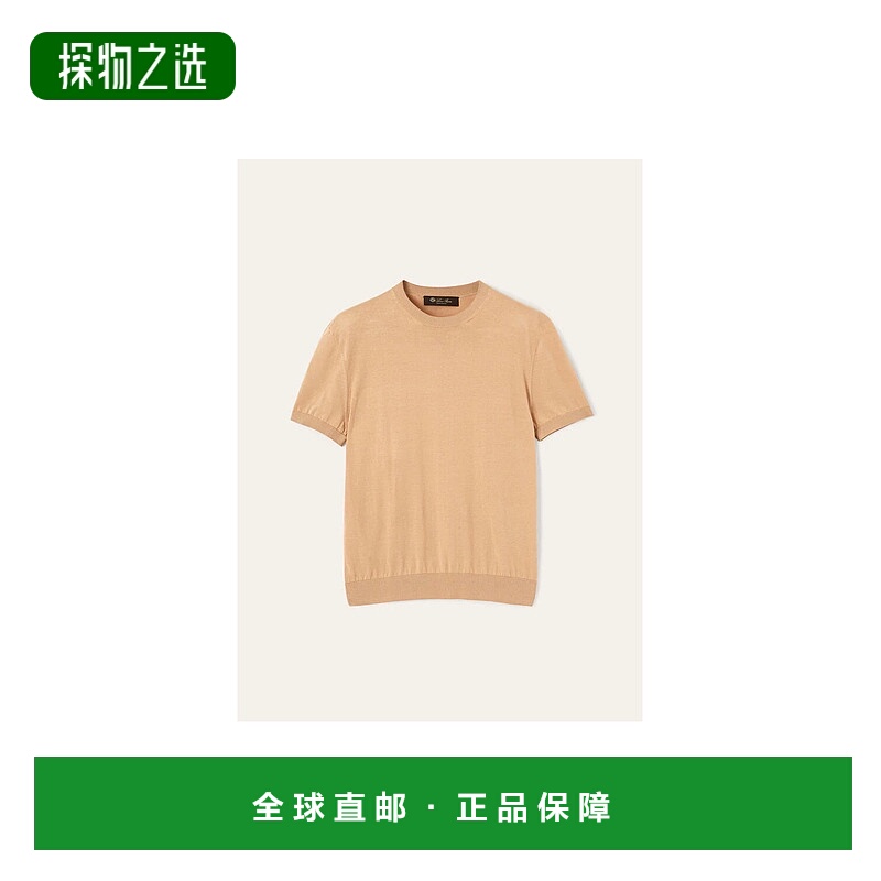 欧洲直邮LORO PIANA 25秋冬 FAP2469_D0RB 女士 针织衫短袖毛衣