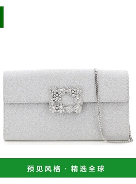 香港直邮Roger Vivier 花扣单肩包 RBWAMFD0200JQO