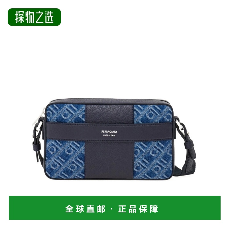 香港直邮Salvatore Ferragamo Monogram 斜挎包 241752