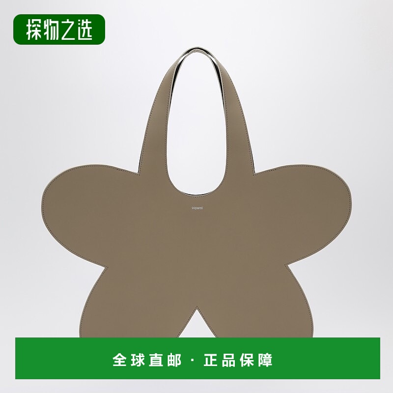 1h可退 香港直邮Coperni 女士 花朵米色皮革手提包 COPBA94F6012L