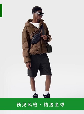 1h可退 欧洲直邮LV/路易威登 ceinture Catch男士黑色帆布腰包