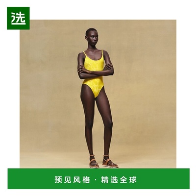 1h可退 欧洲直邮HERMES 爱马仕 25秋冬 H6E3718DGJJ 女士 连体泳