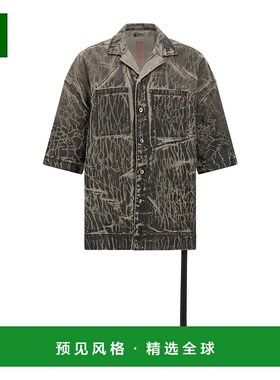 香港直邮Rick Owens Drkshdw 纽扣衬衫 DU02E7294SDWF59短袖男装