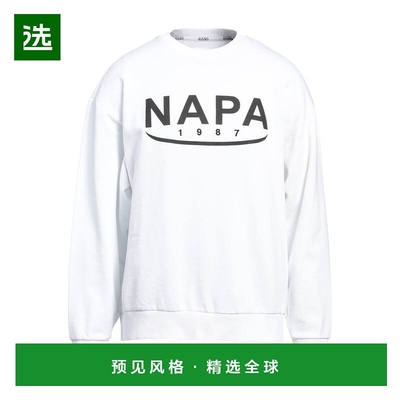1h可退 香港直邮Napapijri 男士 运动衫 white白色 舒适时尚