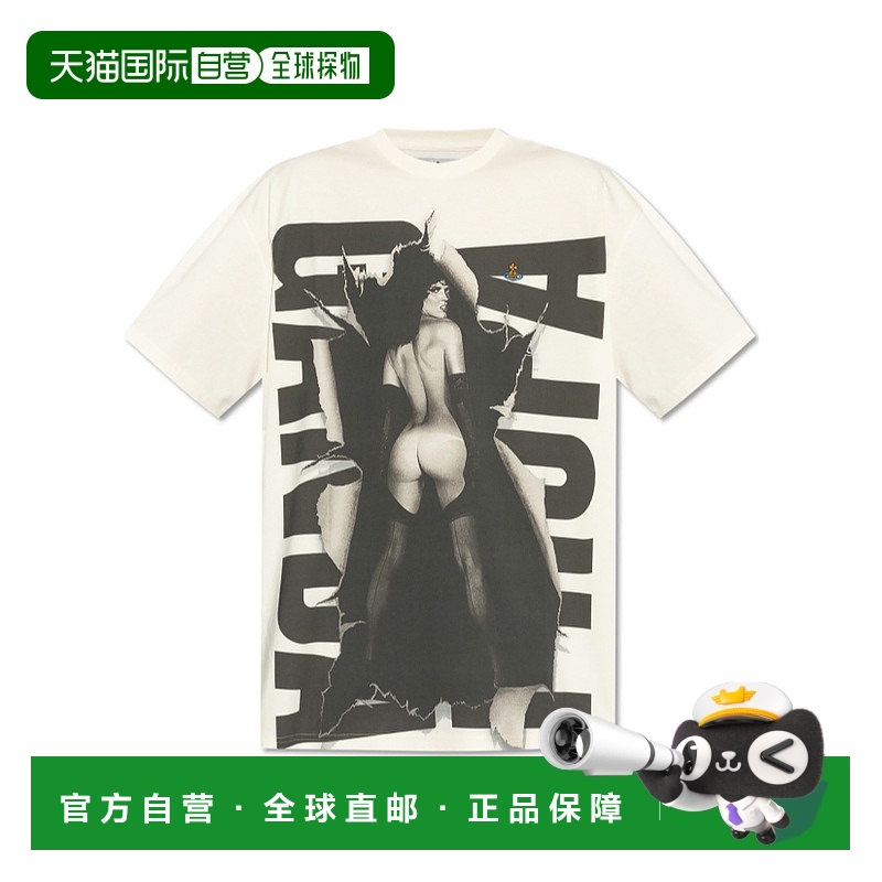 香港直邮Vivienne Westwood 圆领T恤 3G010027J001M