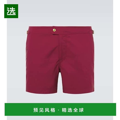 1h可退 香港直邮Tom Ford 汤姆·福特 男士 高科技府绸泳裤