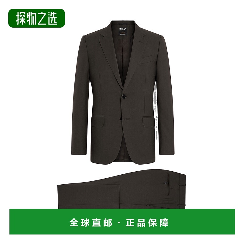 香港直邮Zegna OASI 羊绒西装套装 829N11A821L