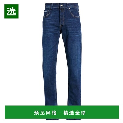 1h可退 香港直邮Replay 男士 牛仔长裤 blue蓝色 舒适时尚