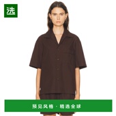 香港直邮Entire 睡衣 Studios 短袖 1h可退 式 女士 衬衫 ESSS26SR03