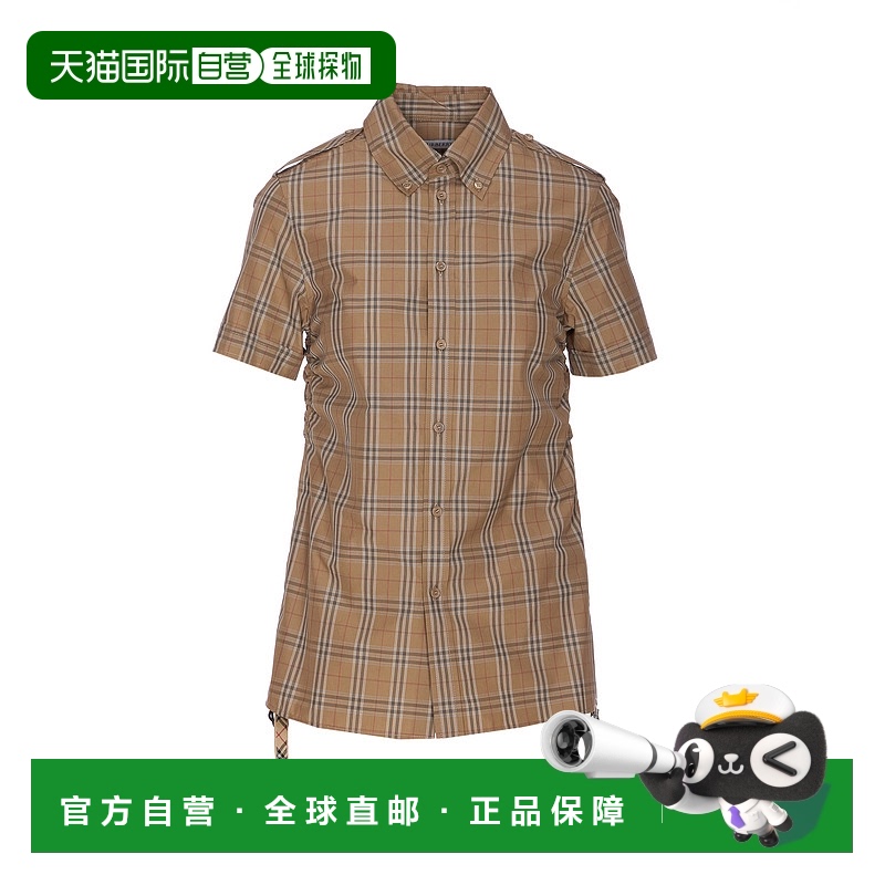 1h可退 香港直邮BURBERRY 女士衬衫 8107968C2044 SS2025 浅棕色