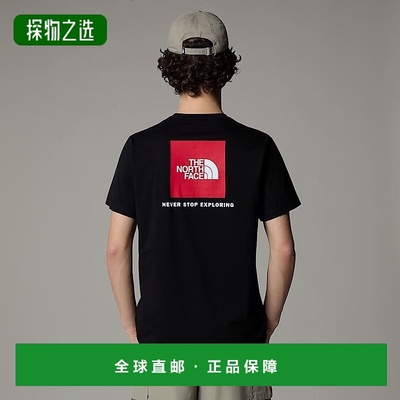 自营欧洲直邮北面Redbox 男士T恤TheNorthFace新款