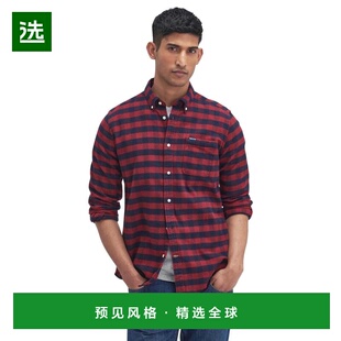 1h可退 【美国直邮】Barbour Barbour Endfield 格纹衬衫 男装衬