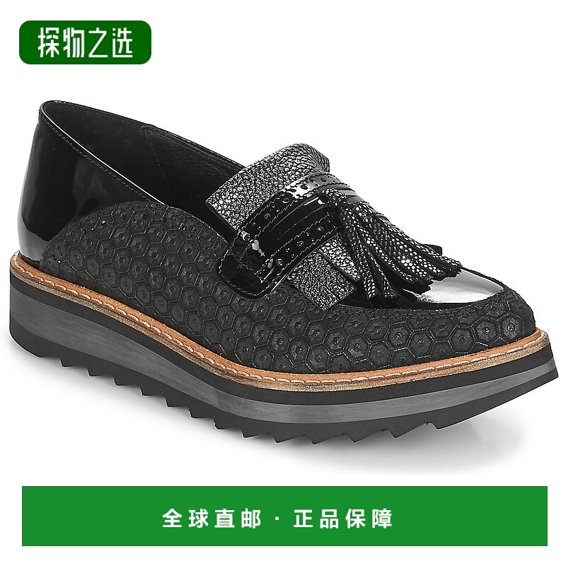 欧洲直邮Regard 女士 乐福鞋 RINOVI V2 COMET NERO厚底女鞋单鞋