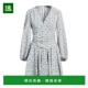 美国直邮 V领长袖 MAJE 连衣裙 1h可退 休闲裙 短款 女士时尚 设