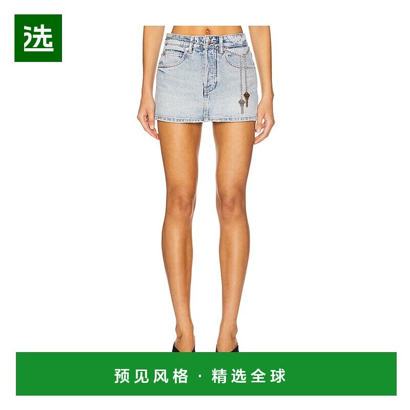 1h可退 香港直邮Alexander Wang 亚历山大·王 女士 高腰带腰链裤