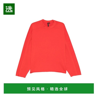1h可退 香港直邮Entire Studios 女士 HEAVY LS 樱桃红T恤 ES2486