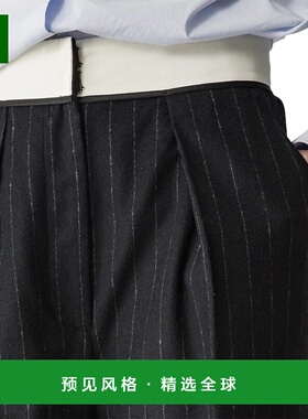 香港直邮FORTE FORTE 女士休闲裤 14317F48M8002 AW2025 黑色