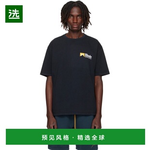 1h可退 香港直邮Rhude 男士 黑色 International Racing Logo T