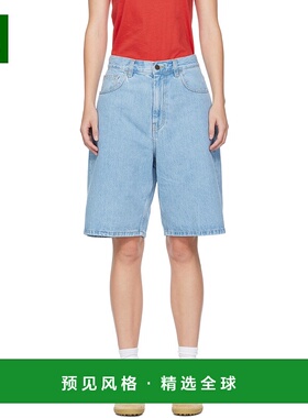 1h可退 香港直邮CARHARTT WIP 女士 蓝色 Brandon 牛仔短裤 I0319