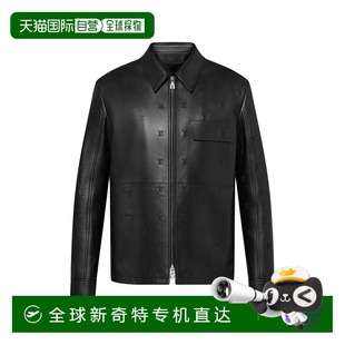 24新品 刺繡皮革外套式 歐洲直郵LV 襯衫 休閑潮流 路易威登 1h可退