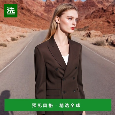 香港直邮Wardrobe.NYC 双排扣西装外套 W4007PC