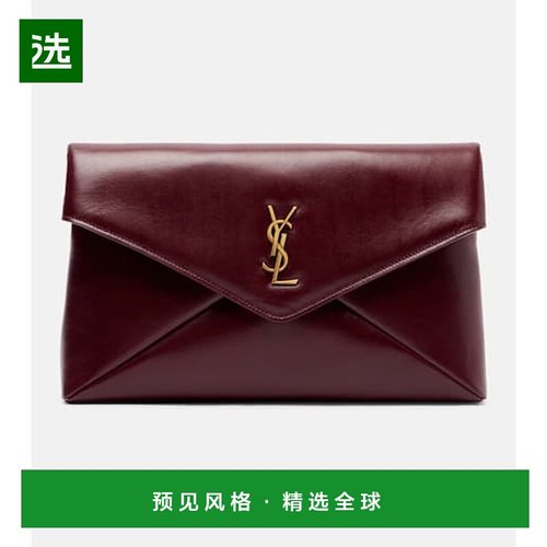 1h可退 香港直邮Saint Laurent 圣罗兰 女士 Cassandre 皮革手包