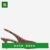 跟棕色高跟鞋 1h可退 ANOKSLINGLEO 女士 鞋 香港直邮Amina Muaddi