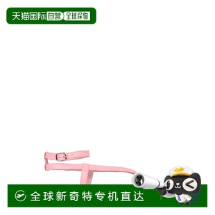 百搭舒适羊皮 欧洲直邮BY FAR女士粉红色露趾绑带凉鞋 经典 潮流时尚