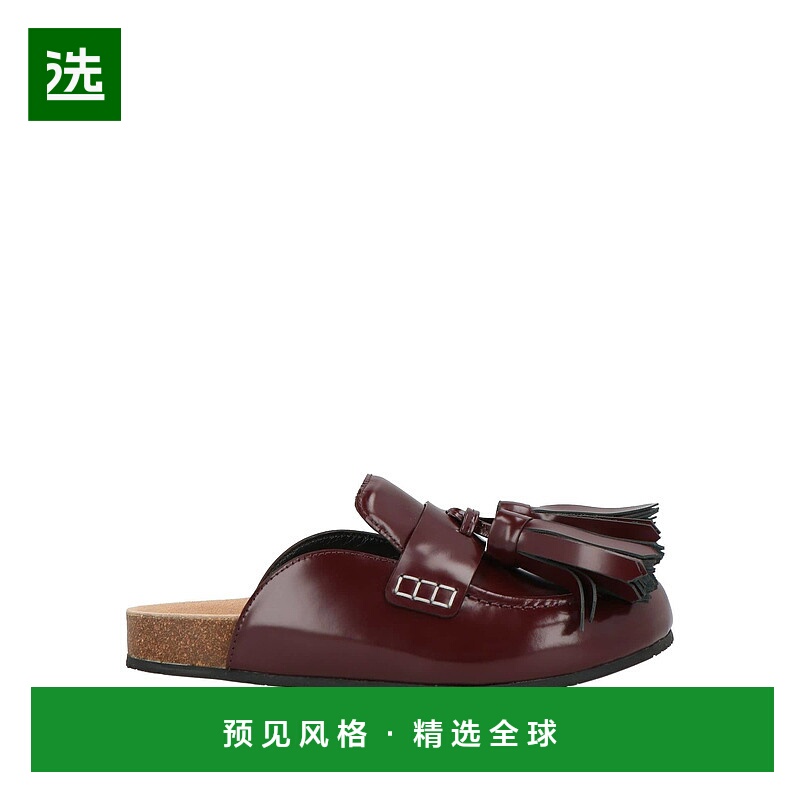 1h可退 香港直邮J.W. Anderson 女士 Mules 木屐 red红色 舒适时