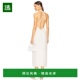 香港直邮ST.AGNI 女士 Back 1h可退 不对称束带连衣裙 W24922OWT