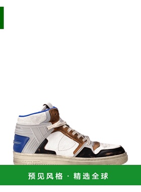 香港直邮PHILIPPE MODEL 男士休闲鞋 LGMUWP01WESTPOPBLANCBLEU