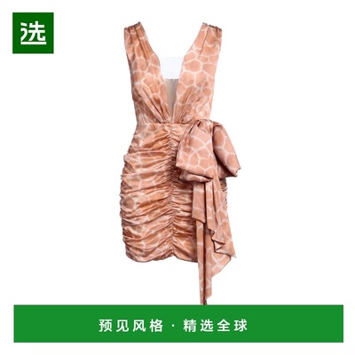 1h可退 香港直邮Elisabetta Franchi 女士 高雅连衣裙 pink粉色