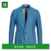 香港直邮Tagliatore blue蓝色 男士 1h可退 西装 外套 舒适时尚