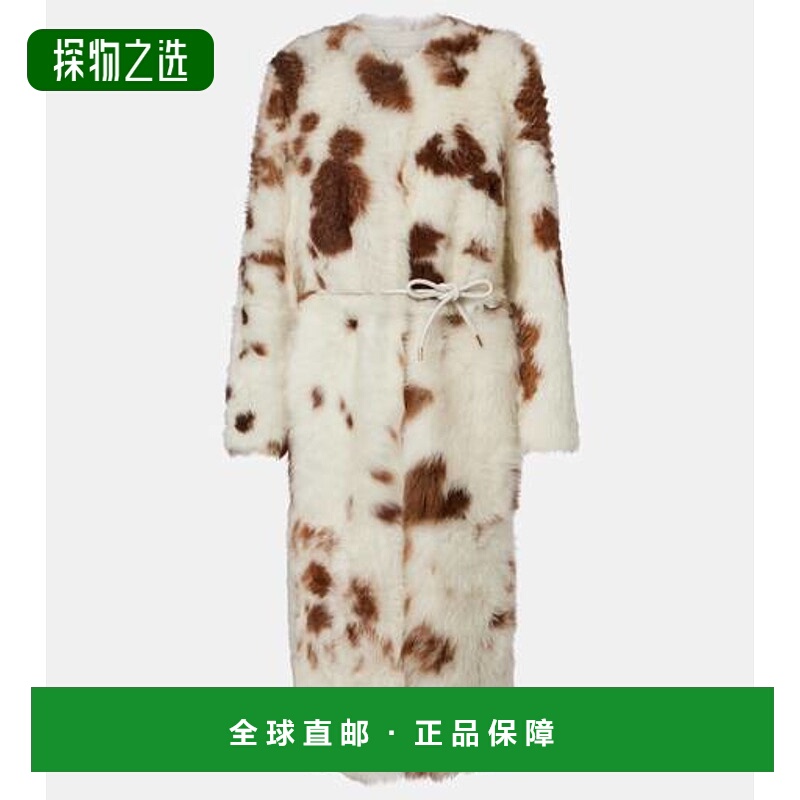 香港直邮ZIMMERMANN 女士 Hypnotic 毛羊皮大衣 colorful花色 舒