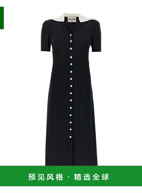 【99新未使用】香港直邮Miu Miu Sablè 中长连衣裙 MF5206S2YSOO