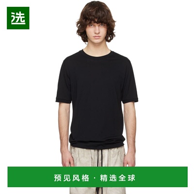 1h可退 香港直邮Thom Krom 男士 黑色 M TS 937 T恤 MTS937