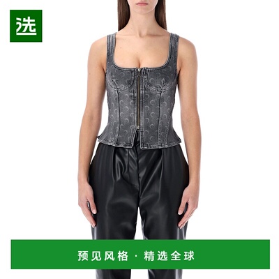 香港直邮Marine Serre 抹胸背心 WTO408BCDEN0006