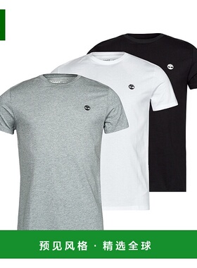 欧洲直邮Timberland 添柏岚 男士 SS BASIC JERSEY X3 短袖T恤 多