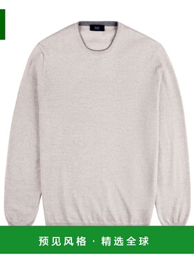 香港直邮FAY 男士针织衫 NMMC1512230WJF076O AW2025 白色 圆领毛