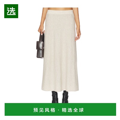 1h可退 香港直邮LISA YANG 女士 Torie 半身裙 2025337 grey灰色