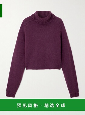 1h可退 香港直邮LISA YANG 女士 Cathie 短款羊绒高领毛衣 202510