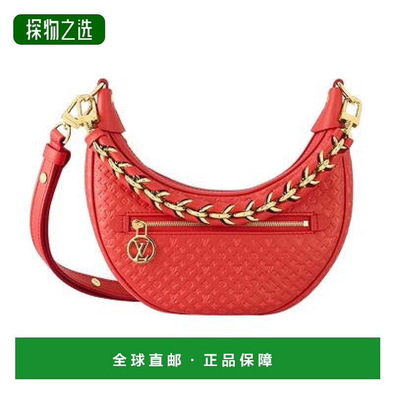 自营1h可退 欧洲直邮LV/路易威登 月亮型链条手提包正品包包百搭