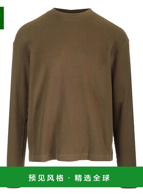 香港直邮Burberry 巴宝莉 男士 Manches Longues à Marron 徽标T